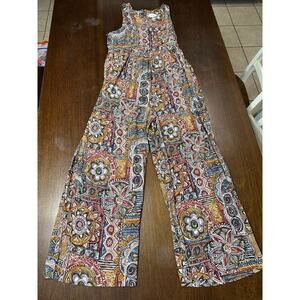 VTG Expo Hippie Boho Indie Gypsy Jumper Women 12 Colorful Pattern Artsy Funky